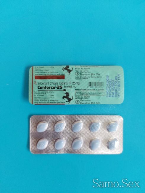 Виагра Cenforce 25 Sildenafil Citrate -  снимка 1
