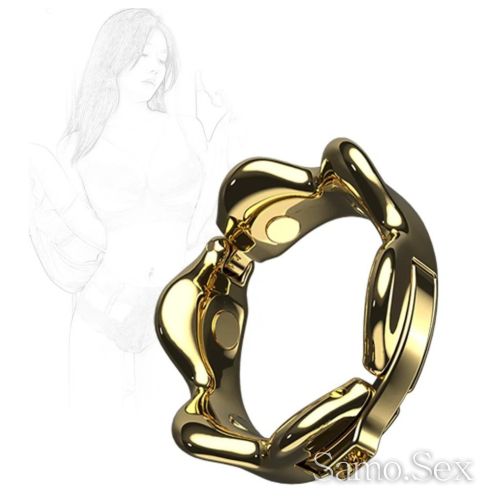 Регулируем  Penis Ринг  Gold -  снимка 6