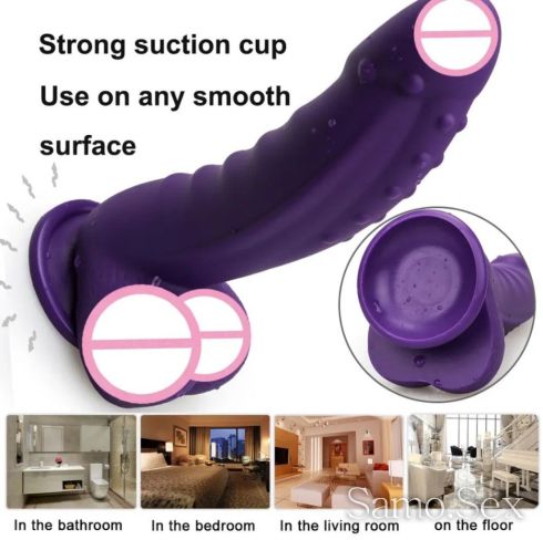 Dildo Silica Purple -  снимка 4