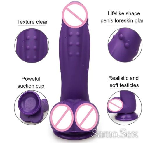 Dildo Silica Purple -  снимка 6