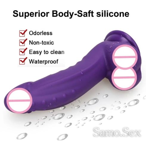 Dildo Silica Purple -  снимка 7